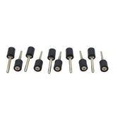 TMAX 10 pc 3/8 inch  Rubber Mandrel Sand Drum Holder for Dremel