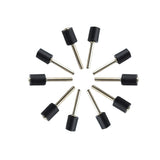 TMAX 10 pc 3/8 inch  Rubber Mandrel Sand Drum Holder for Dremel