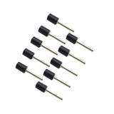 TMAX 10 pc 3/8 inch  Rubber Mandrel Sand Drum Holder for Dremel