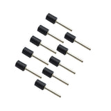 TMAX 10 pc 3/8 inch  Rubber Mandrel Sand Drum Holder for Dremel