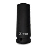 TMAX 20 mm Cr-V 6-Point 1/2" Drive Impact Deep Socket