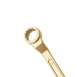 TMAX Non Sparking Aluminum Bronze Copper Offset Box End Wrench Double Size of 5/16", 25/64"