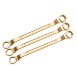 TMAX Non Sparking Aluminum Bronze Copper Offset Box End Wrench Double Head of 15/64", 5/16"