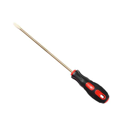 TMAX Non Sparking Beryllium Bronze Flat Screwdriver 8mm Flat Head