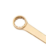 TMAX Non Sparking Aluminum Bronze Copper Box End Wrench Single Head of 25/64", Length  4-23/32"