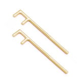 TMAX Non Sparking Aluminum Bronze Copper 3-5/32" F Spanner Wrench Length 27-9/16"