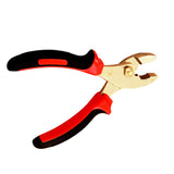 TMAX Non Sparking Aluminum Bronze Copper Slip Joint Pliers Length 150mm (5-29/32 Inch)