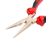 TMAX Non Sparking Aluminum Bronze Copper Needle Nose Pliers Length 150mm (5-29/32 Inch)