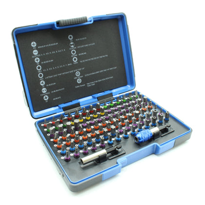 TMAX 100 pc Color Coded Impact Ready Security Bits Screwdriver Set