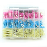 TMAX 250 pc Heat Shrink Wire Connectors Electrical Terminals Kit