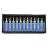 TMAX 30 pc 1mm Grit 150 Diamond Coated Burrs Glass Drill Bit for Dremel