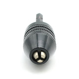 TMAX Black 1/4" Hex Shank Keyless Chuck Adapter hold up to 1/4 inch
