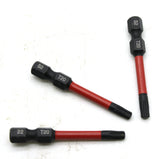 TMAX 20 pc T20 Torx Impact-Grade Torsion-Zone Driver Bits Color