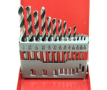 TMAX Cobalt Jobber Drill Bit Set 1/4 Inch - 1/16 Inch, 13 Pcs M35 High Speed Steel Jobber Length Drill Bit Kit for Hardened Metal, Stainless Steel, Cast Iron, Wood and Plastic, with Storage Case