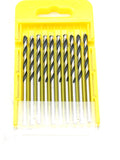 TMAX 10 pc 1/8'' Cobalt Jobber Drill Bits Set, M35 High Speed Steel