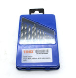 TMAX 13 pc Metric Cobalt Jobber Drill Bits Set 1.5mm - 6.5mm, M35 High Speed Steel