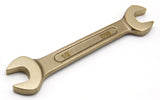 TMAX Non-Sparking 7/16 and 1/2 Inch Open-End Wrenches Aluminum-Bronze