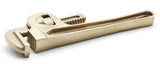 TMAX 8 Inch Non-Sparking Pipe Wrenches, Aluminum-Bronze Non Spark