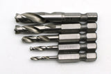 TMAX 5 pc M35 Cobalt Stubby Drill Bit Set 3/32"-1/8"-3/16"-1/4"-5/16"