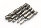TMAX 5 pc M35 Cobalt Jobber Drill Bit Set 3/32"-1/8"-3/16"-1/4"-5/16"