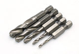 TMAX 5 pc M35 Cobalt Jobber Drill Bit Set 3/32"-1/8"-3/16"-1/4"-5/16"