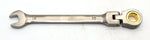 TMAX 10mm Flex-Head Ratcheting Combination Wrench, 72-Teeth, Cr-V Constructed, Nickel Plating