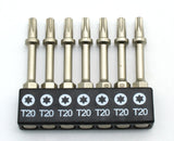 TMAX 7 pc T20 Screwdriver Bit Set High Torque 2 Inches (50mm)