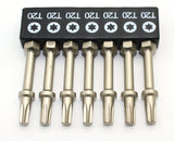 TMAX 7 pc T20 Screwdriver Bit Set High Torque 2 Inches (50mm)