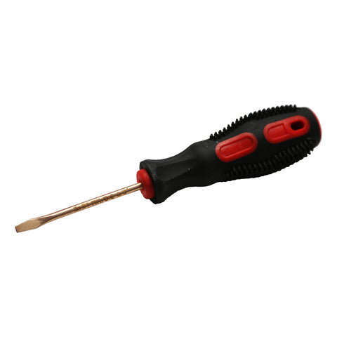 TMAX Non-Sparking 1/8 Inch Flat Screwdriver, 2-3/8 Inch Working Length