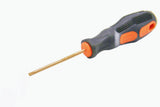 TMAX Non Sparking 1/8 Inch Flat Screwdriver, 2-3/8 Inch Working Length