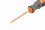 TMAX Non-Sparking Flat Screwdriver 5/32" flat head,length 2-3/4"