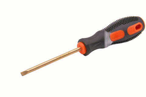 TMAX Non-Sparking 3/16 Inch Flat Screwdriver, 3-1/8 Inch Length
