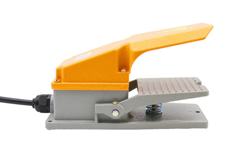 TMAX Heavy Duty Foot Switch with Foot Guard Aluminum Case 