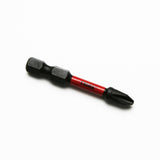 TMAX 25 pc PH2 2" Long Impact Torsion Screwdriver Insert Bits with 1/4" Hex Shank
