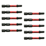 TMAX 25 pc T25 Torx 2" Long Impact Torsion Screwdriver Insert Bits with 1/4" Hex Shank