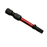TMAX 25 pc T25 Torx 2" Long Impact Torsion Screwdriver Insert Bits with 1/4" Hex Shank