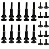 TMAX 10 pc Mounting Mandrel 3/8"&1/4" Arbor Hole for 1/4"Cut-Off Wheel 