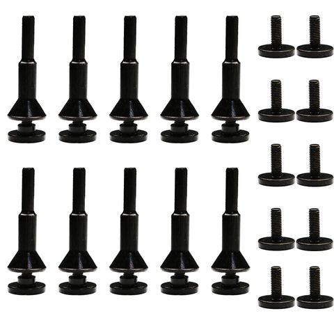 TMAX 10 pc Mounting Mandrel 3/8"&1/4" Arbor Hole for 1/4"Cut-Off Wheel 
