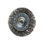 TMAX 3pcs Carbon Steel Wire Wheel Brush Set with 1/4-Inch Hex Shank 