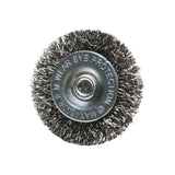 TMAX 3pcs Carbon Steel Wire Wheel Brush Set with 1/4-Inch Hex Shank 
