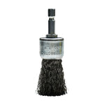 TMAX 3pcs Carbon Steel Wire Wheel Brush Set with 1/4-Inch Hex Shank 