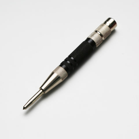 TMAX Automatic Center Punch, 6 Inch Premium Spring Loaded Center Punch Tool for Metal, Wood, Glass