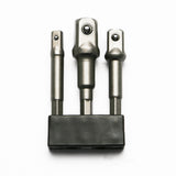 TMAX 3 pc Power Socket Extension Adapter Bit Set for Impact Driver Set