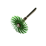 TMAX 66 pc Radial Bristle (1/8" Shank Mandrel) for Rotary Tool - Mixed Grit