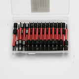TMAX 25 pc Torx T7, 2" Long Impact Torsion Screwdriver Insert Bits with 1/4" Hex-Shank