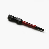 TMAX 25 pc Torx T9, 2" Long Impact Torsion Screwdriver Insert Bits with 1/4" Hex-Shank