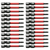 TMAX 25 pc Torx T10, 2 Inch Long Screwdriver Insert Bit with 1/4 Inch Hex-Shank 