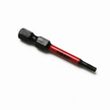 TMAX 25 pc Torx T10, 2" Long Impact Torsion Screwdriver Insert Bits with 1/4" Hex-Shank