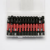 TMAX 25 pc Torx T10, 2 Inch Long Screwdriver Insert Bit with 1/4 Inch Hex-Shank 