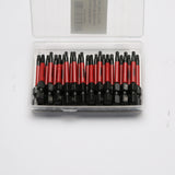 TMAX 25 pc Torx T15, 2 Inch Long Screwdriver Insert Bit with 1/4 Inch Hex-Shank 